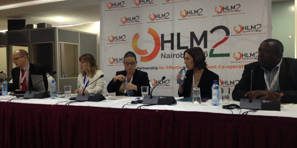 GPEDC HLM2 Side event: in-country platforms to catalyse collaboration for Agenda 2030